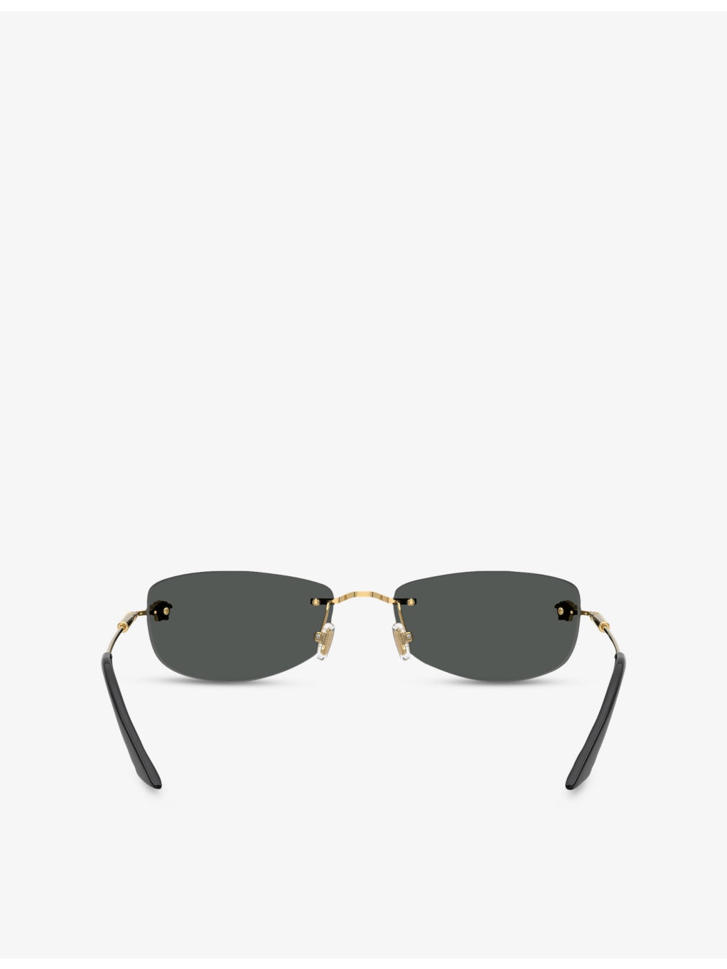 VE2279 Rectangle-Frame Metal Sunglasses - 4