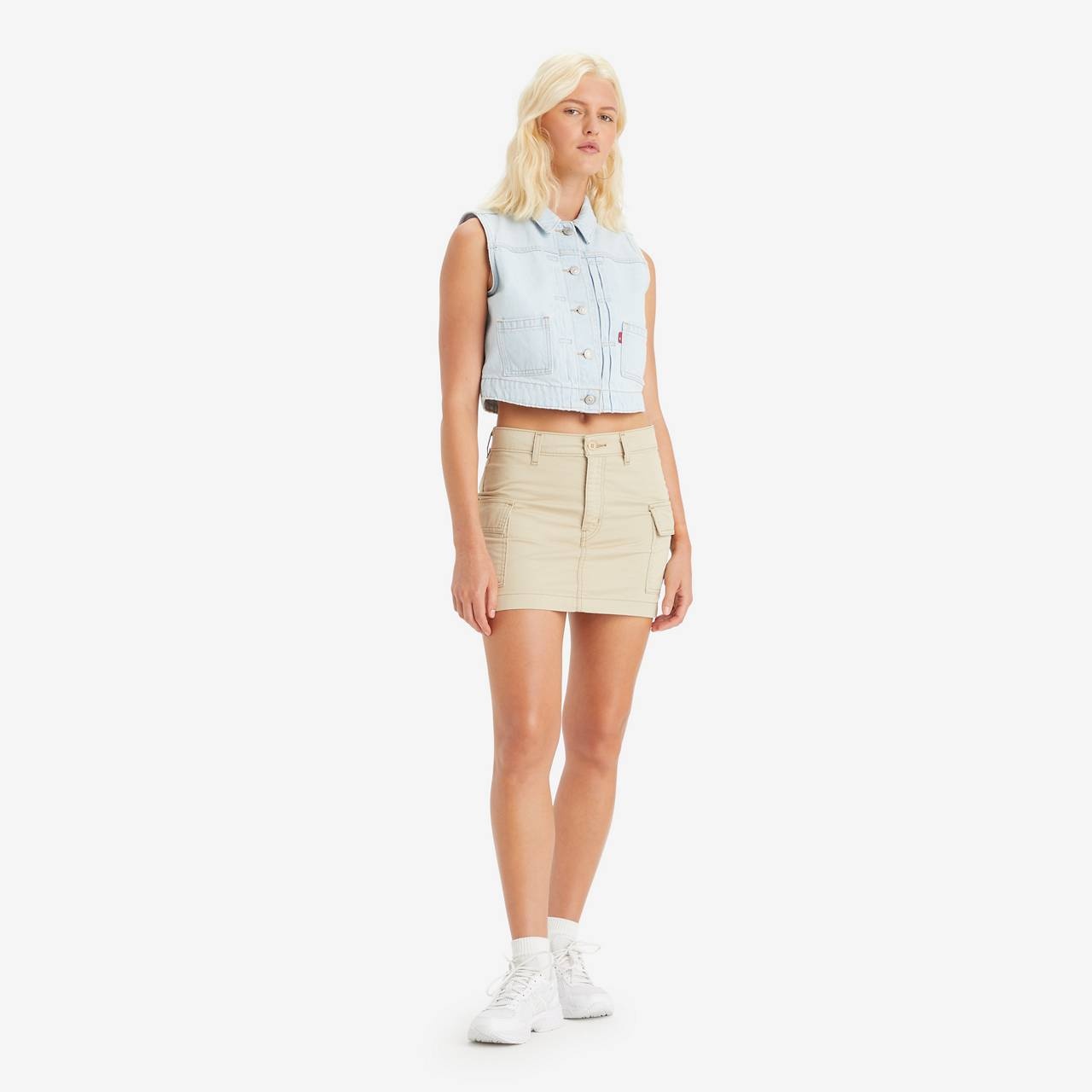 '94 CARGO TWILL MINI SKIRT - 2