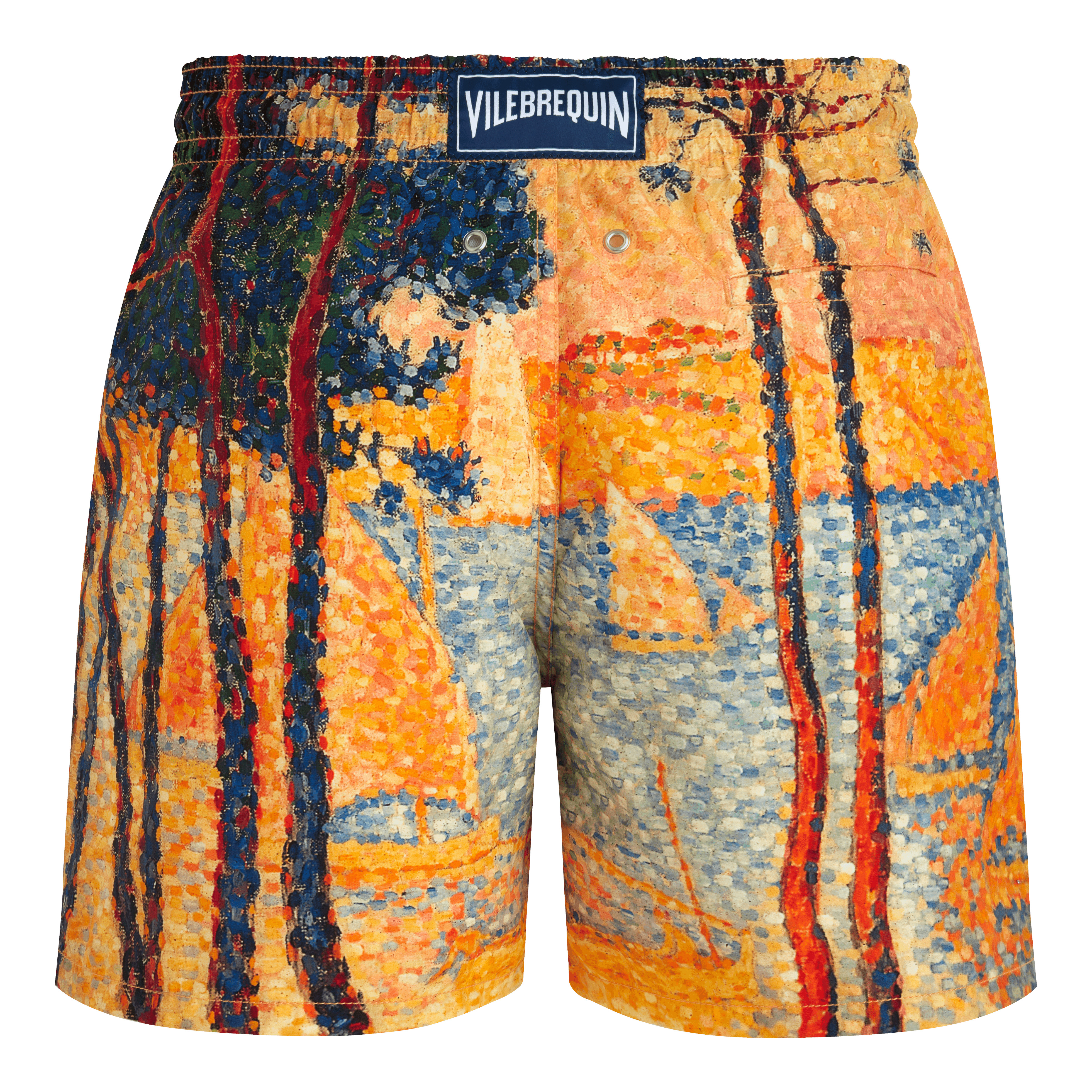 Men 360 Swim Trunks Voile et Pins - Vilebrequin x Paul Signac - 2