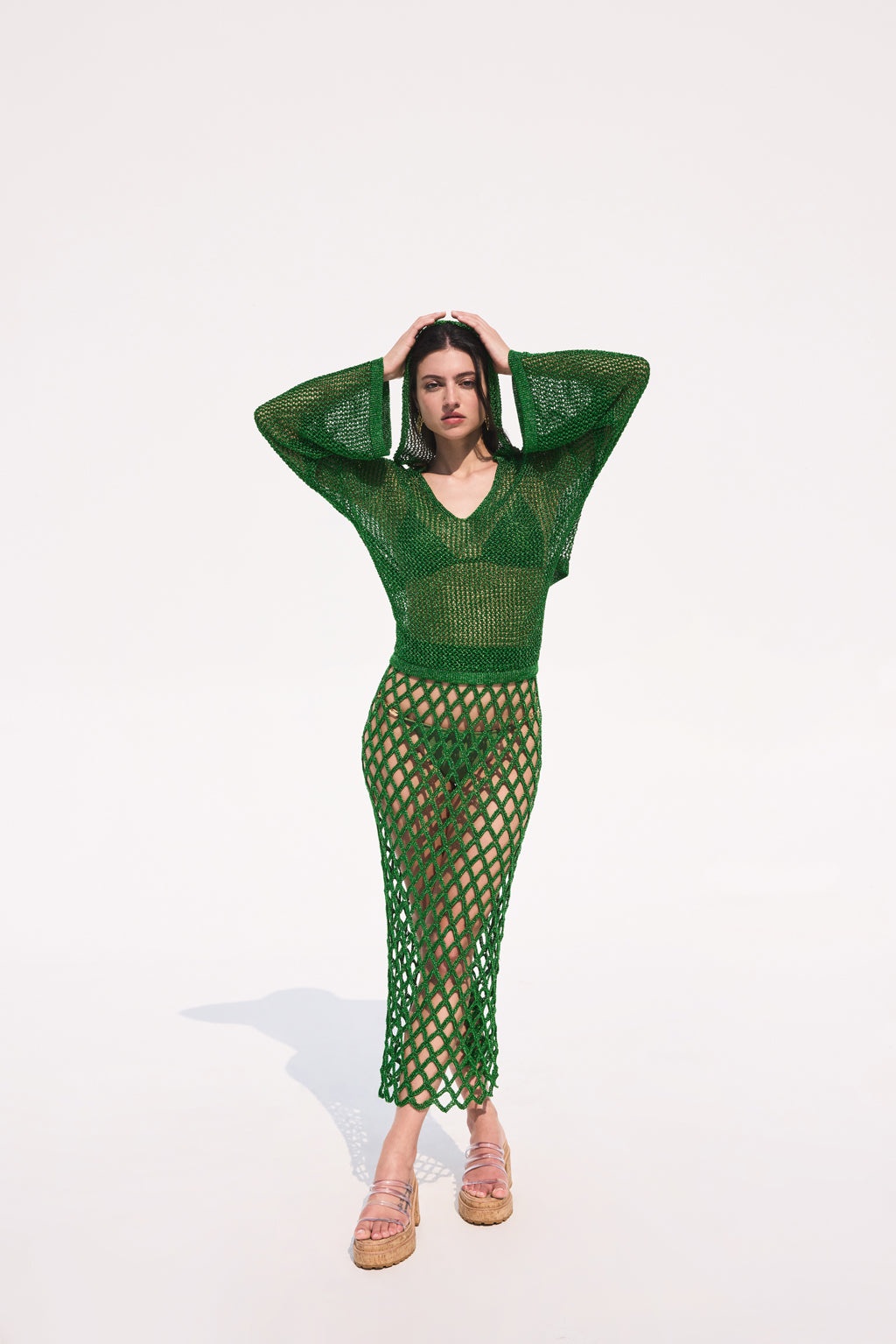 FINN KNIT CROCHET SKIRT - 2