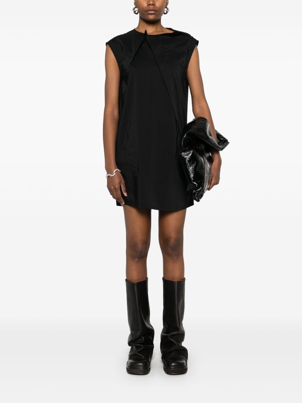 pleated mini dress - 2