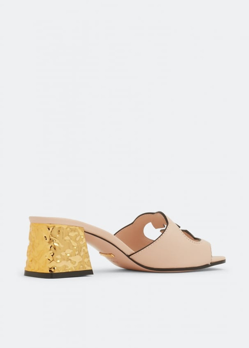 GUCCI Women's Interlocking G cut-out sandal outlook