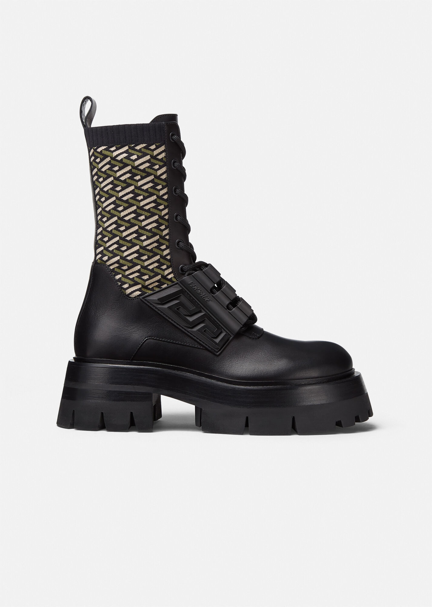 Leonidas Leather Biker Boots - 1