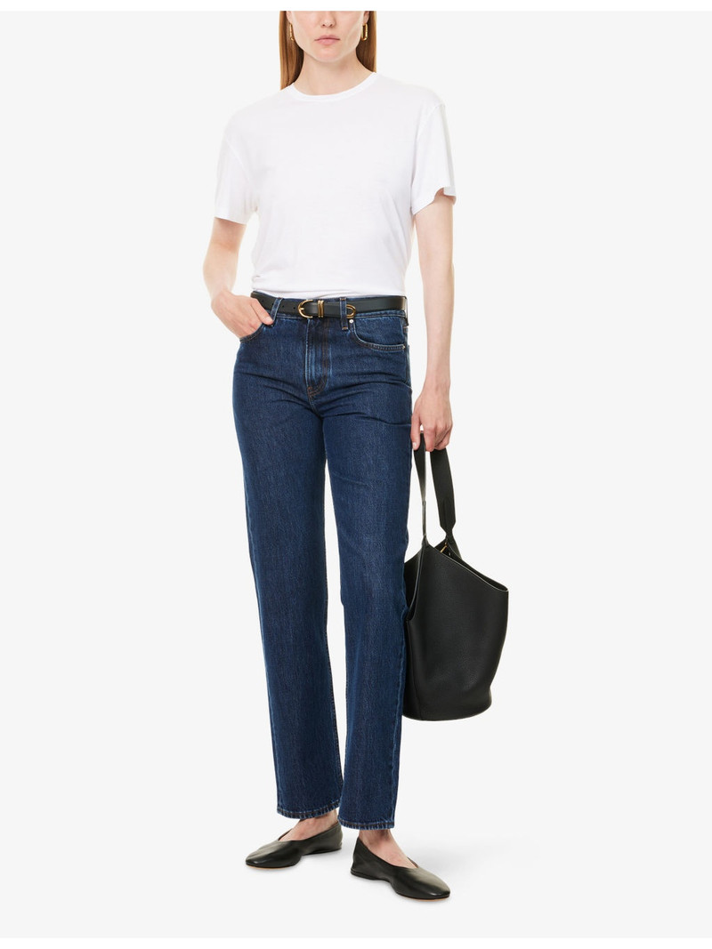 Totême Low Straight-Leg Denim Jeans outlook