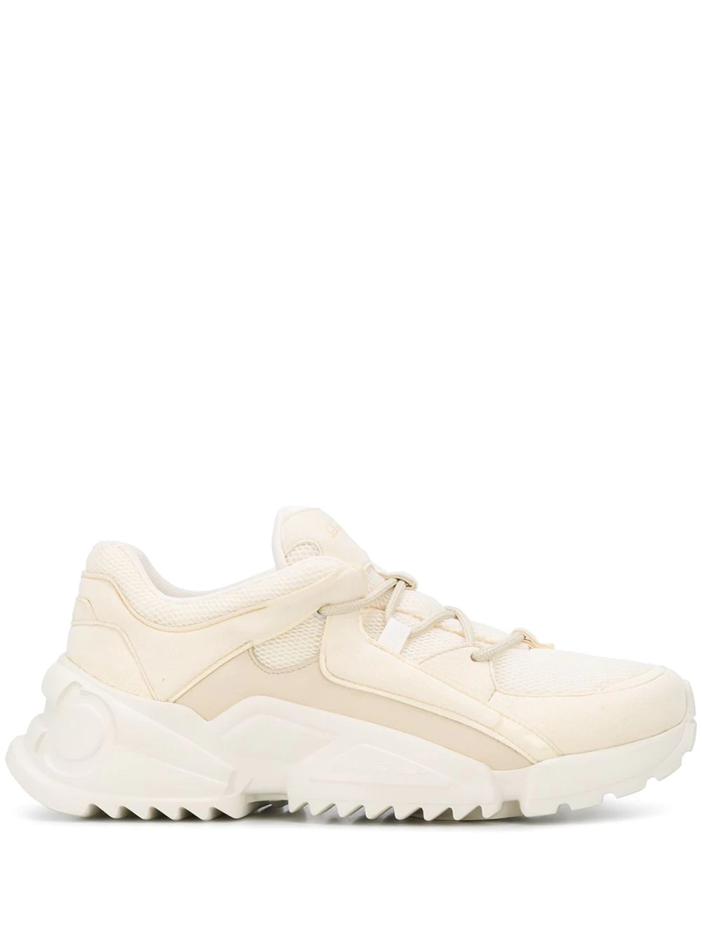 panelled chunky sneakers - 1