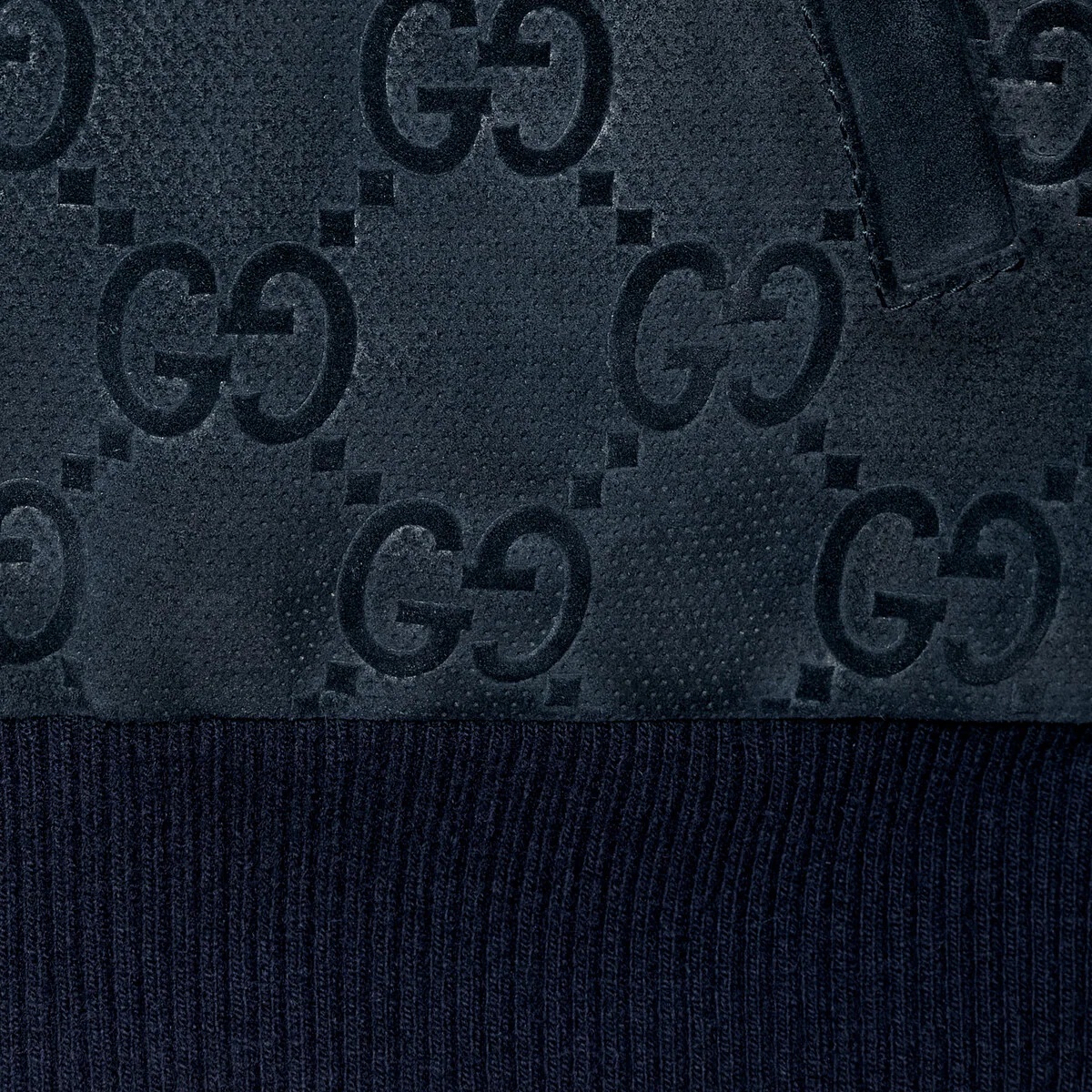 GG printed suede bomber jacket - 5