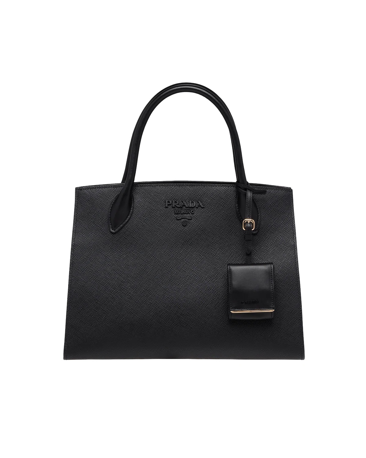 Medium Saffiano leather Prada Monochrome bag - 1