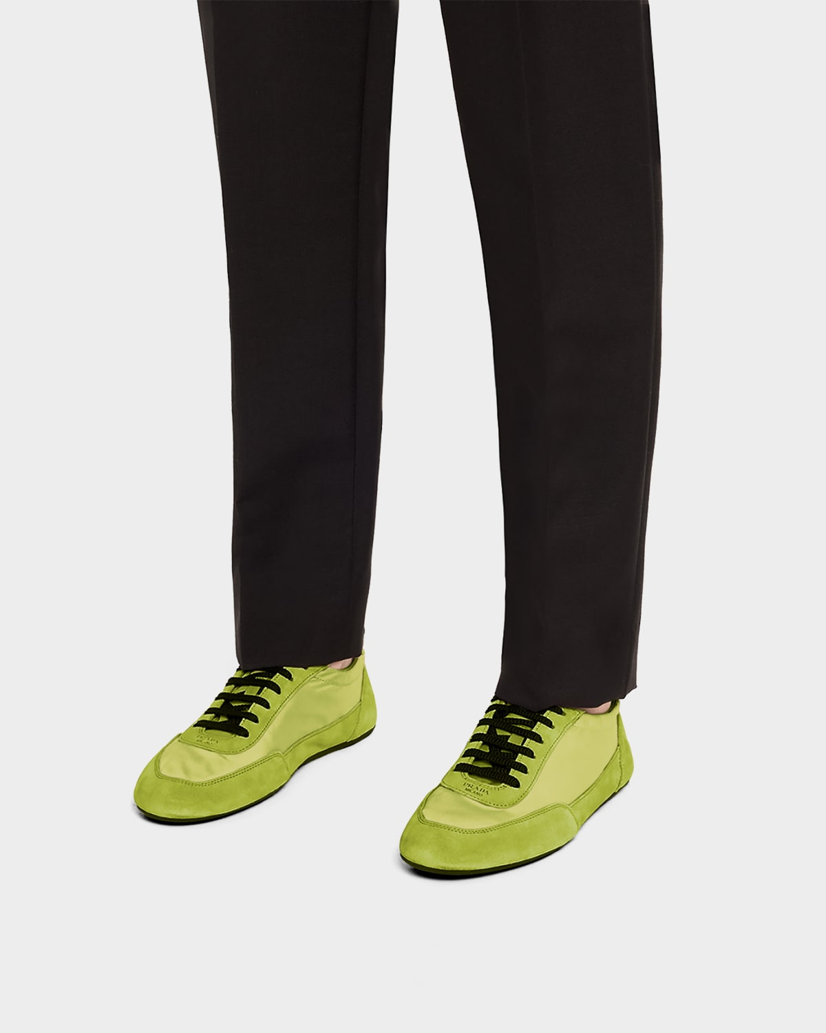 Low-Top Suede Sneakers - 2