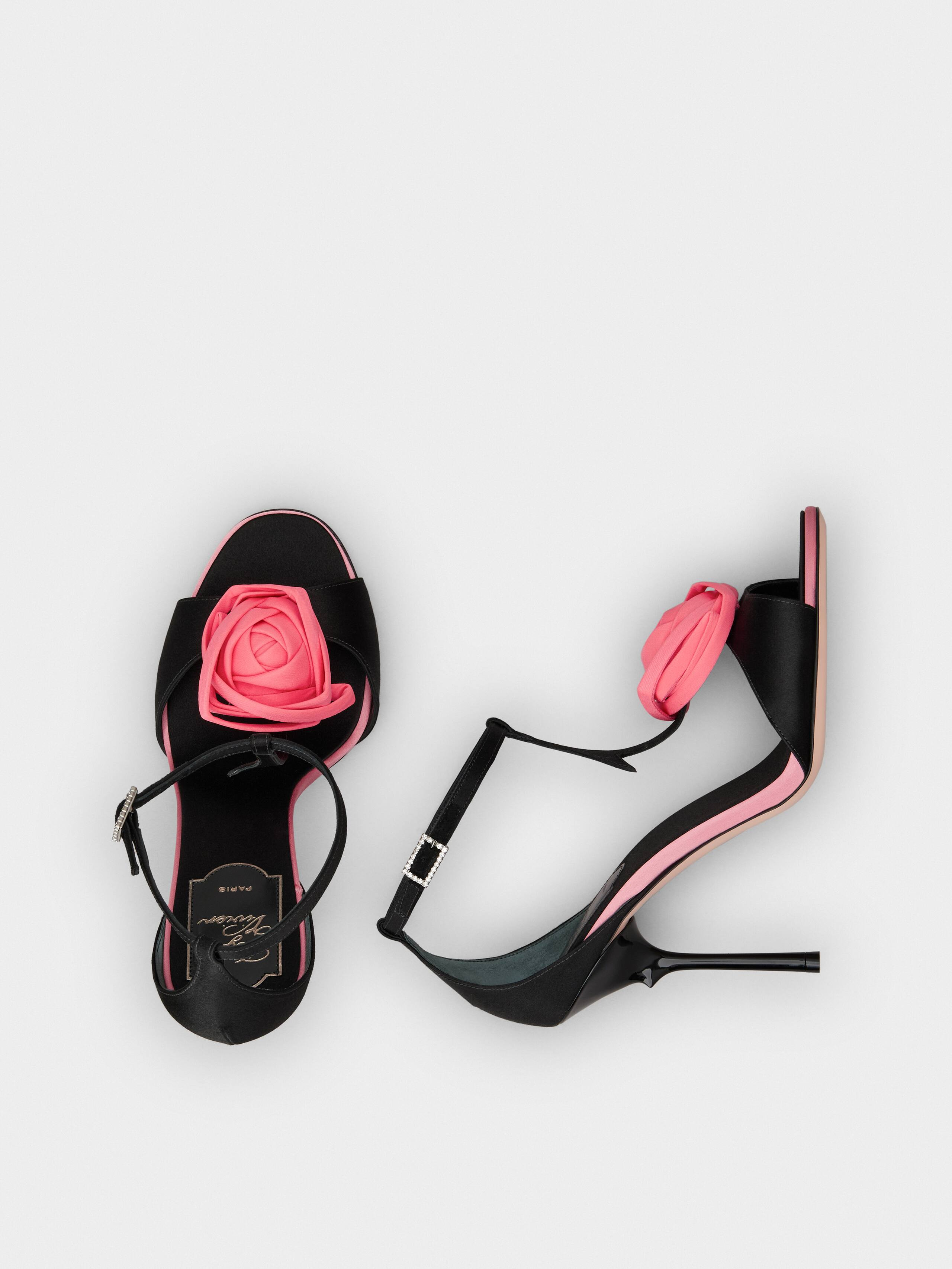 Rose Vivier Sandals in satin - 4
