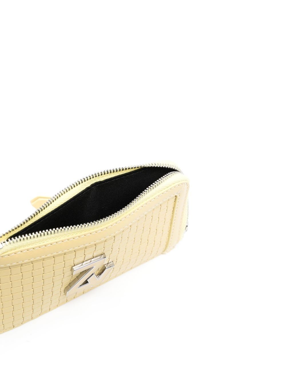 logo-plaque medium leather wallet - 3
