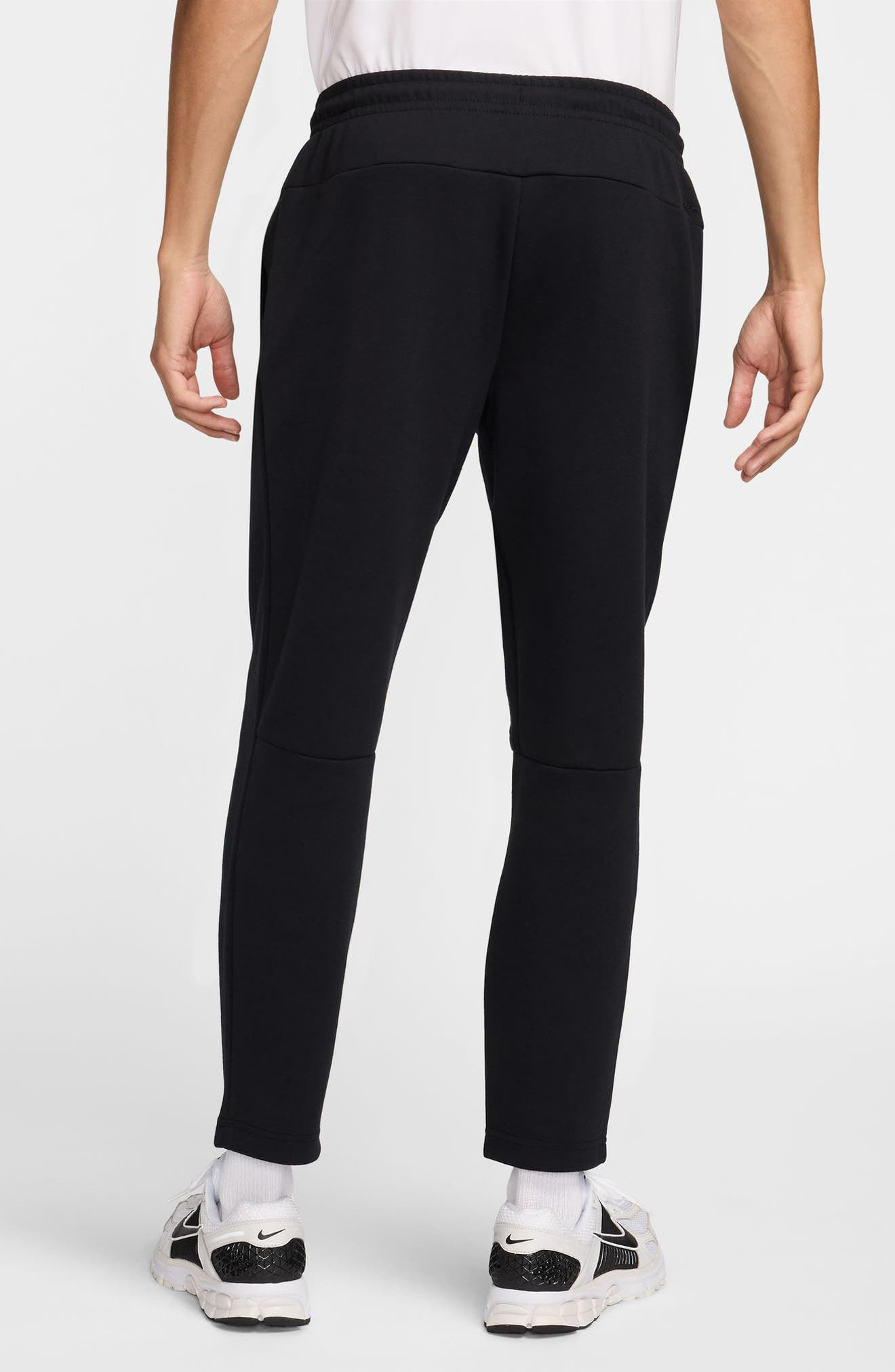 Nike Primary Fleece Dri-FIT UV Tapered Performance Pants in Black at Nordstrom - 2
