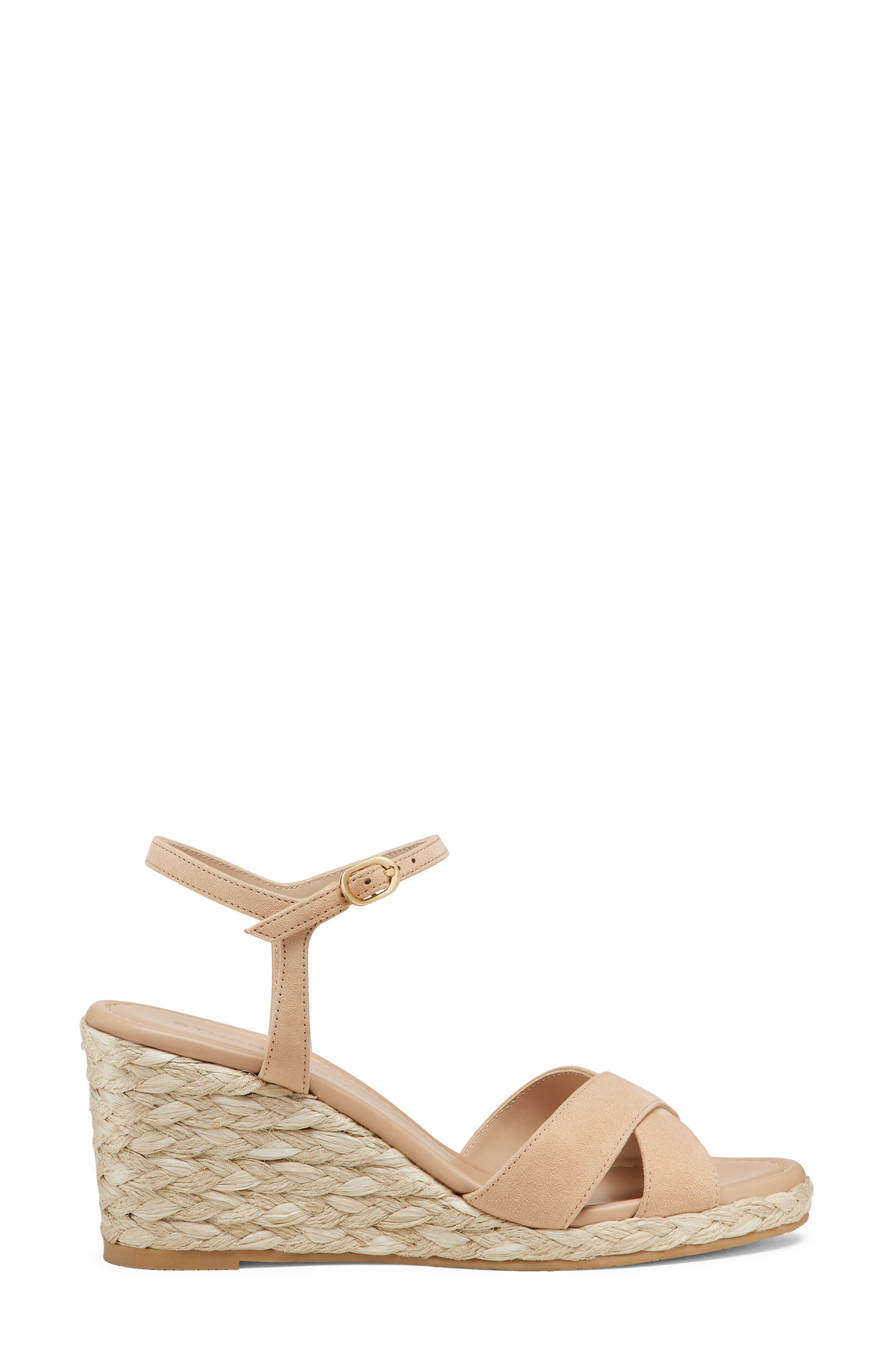 Stuart Weitzman Dayna Wedge Sandal in Adobe Suede at Nordstrom - 3