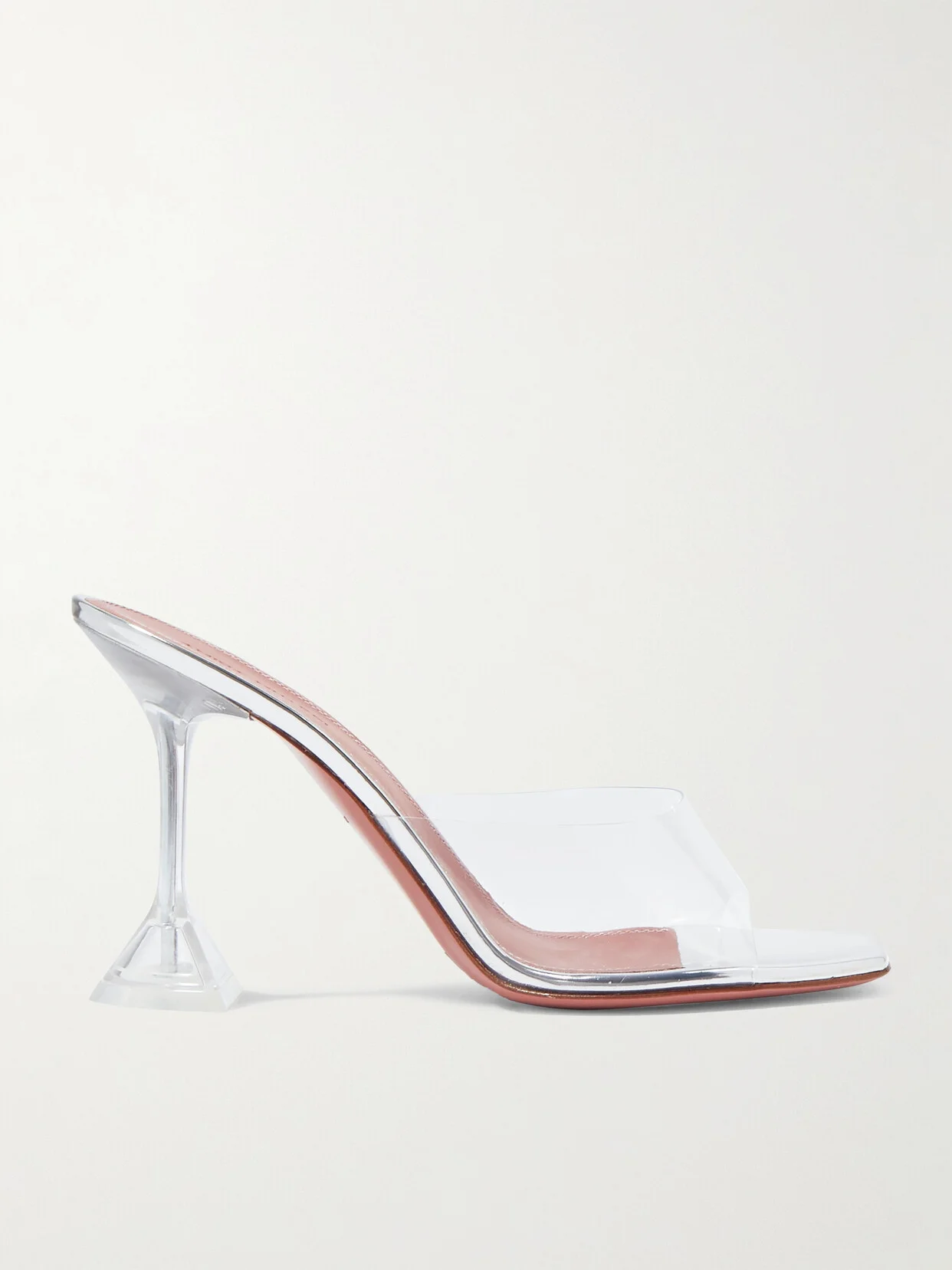 Lupita Pvc And Leather Mules - 1