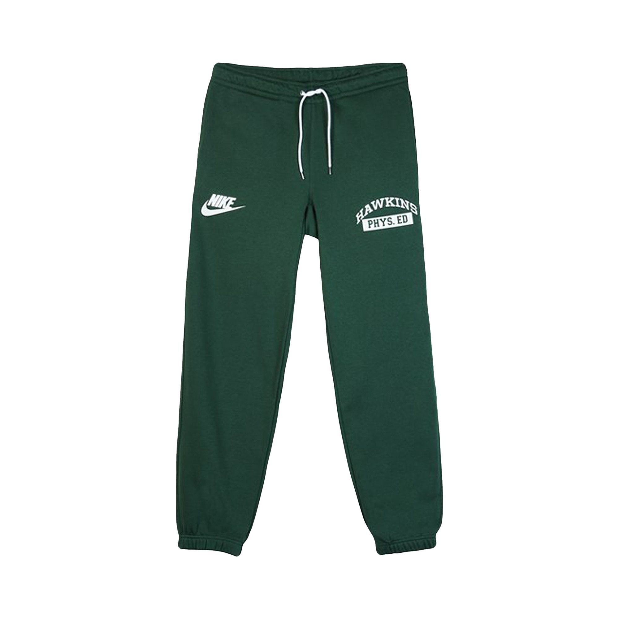 Nike x Stranger Things Hawkins High Sweatpant 'Fir/White' - 1