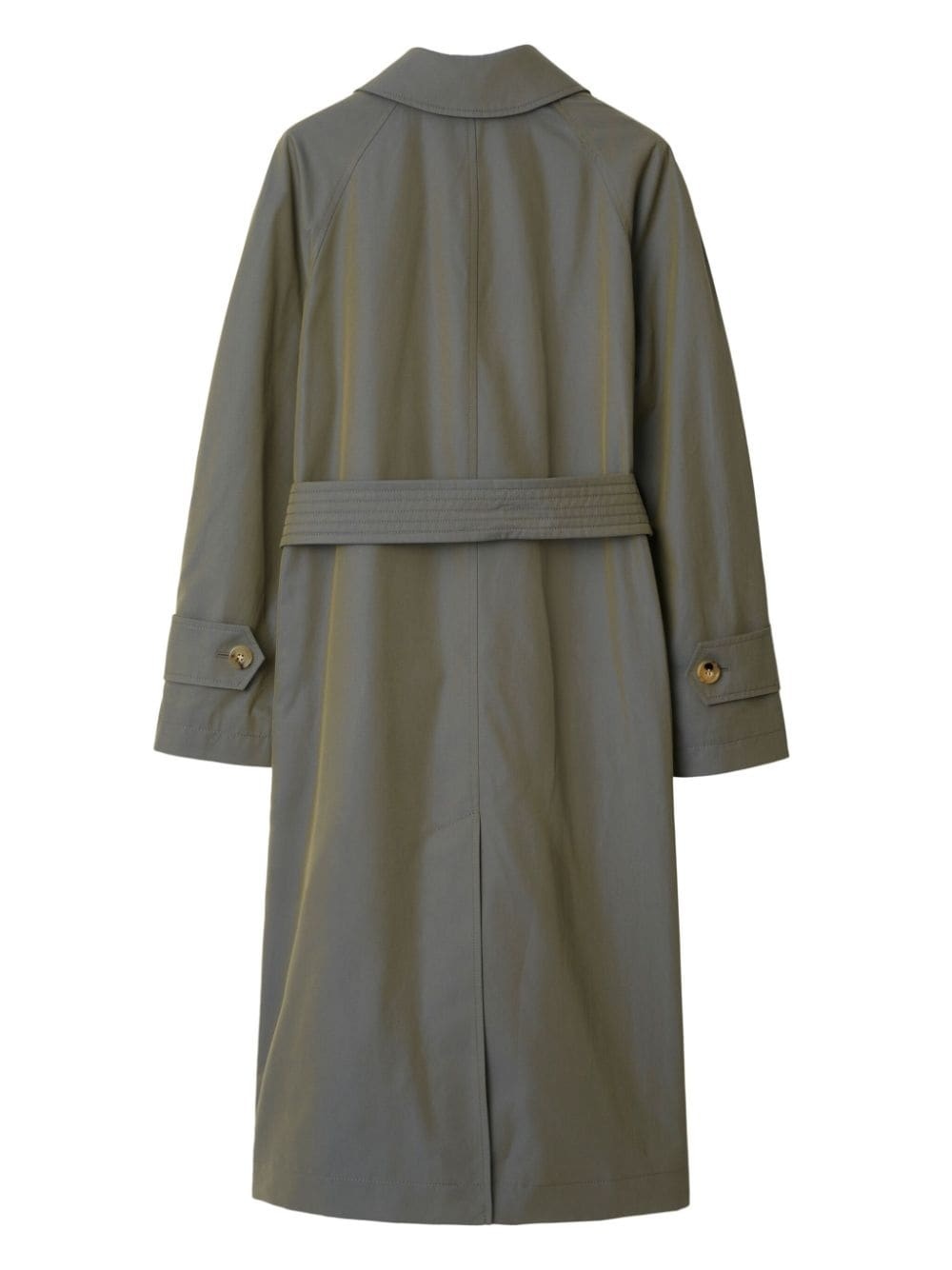long cotton car coat - 5