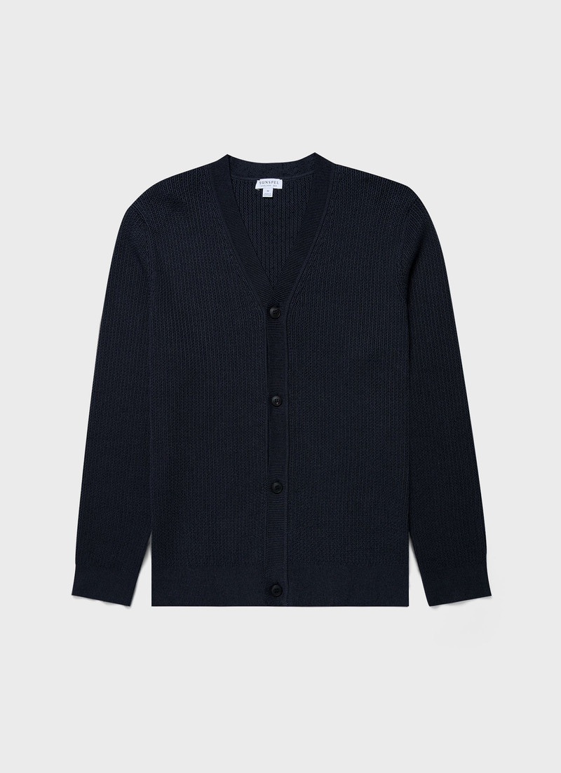 Textured Knit Cardigan 1