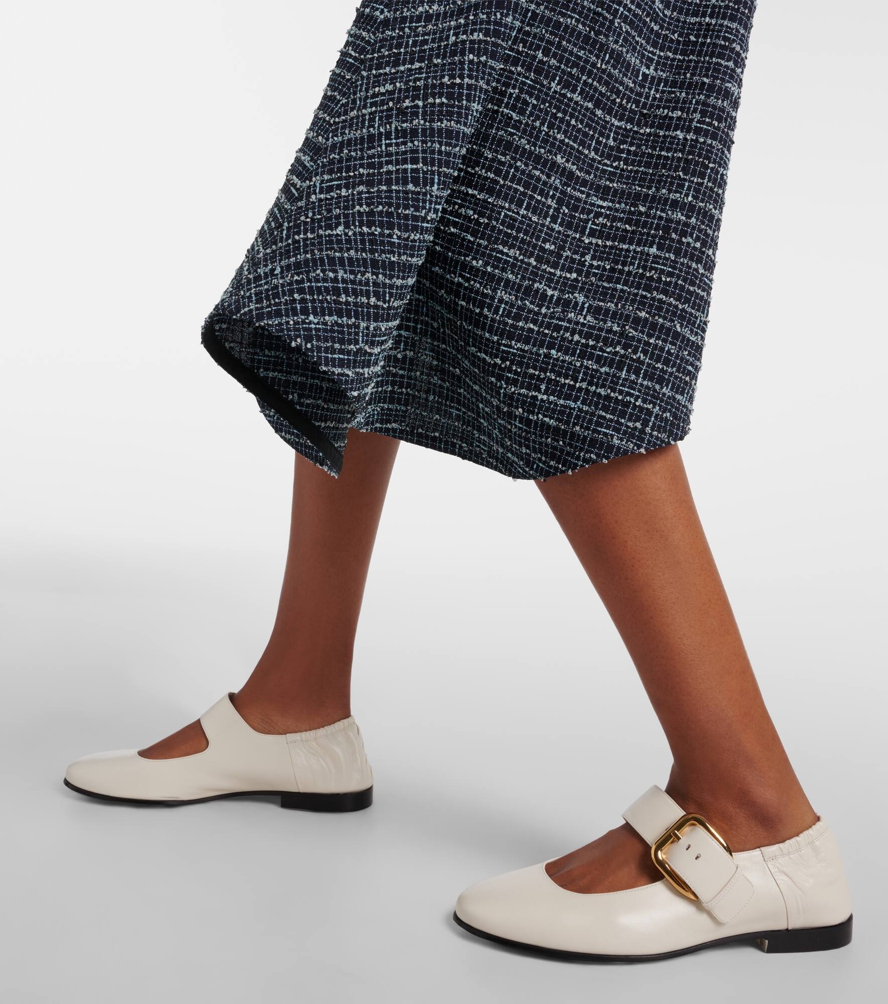 Astaire leather Mary Jane flats - 4