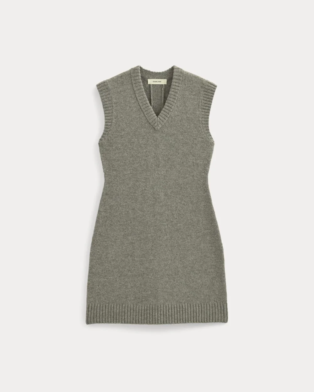 SWEATER MINI DRESS IN LUXE MERINO - 1