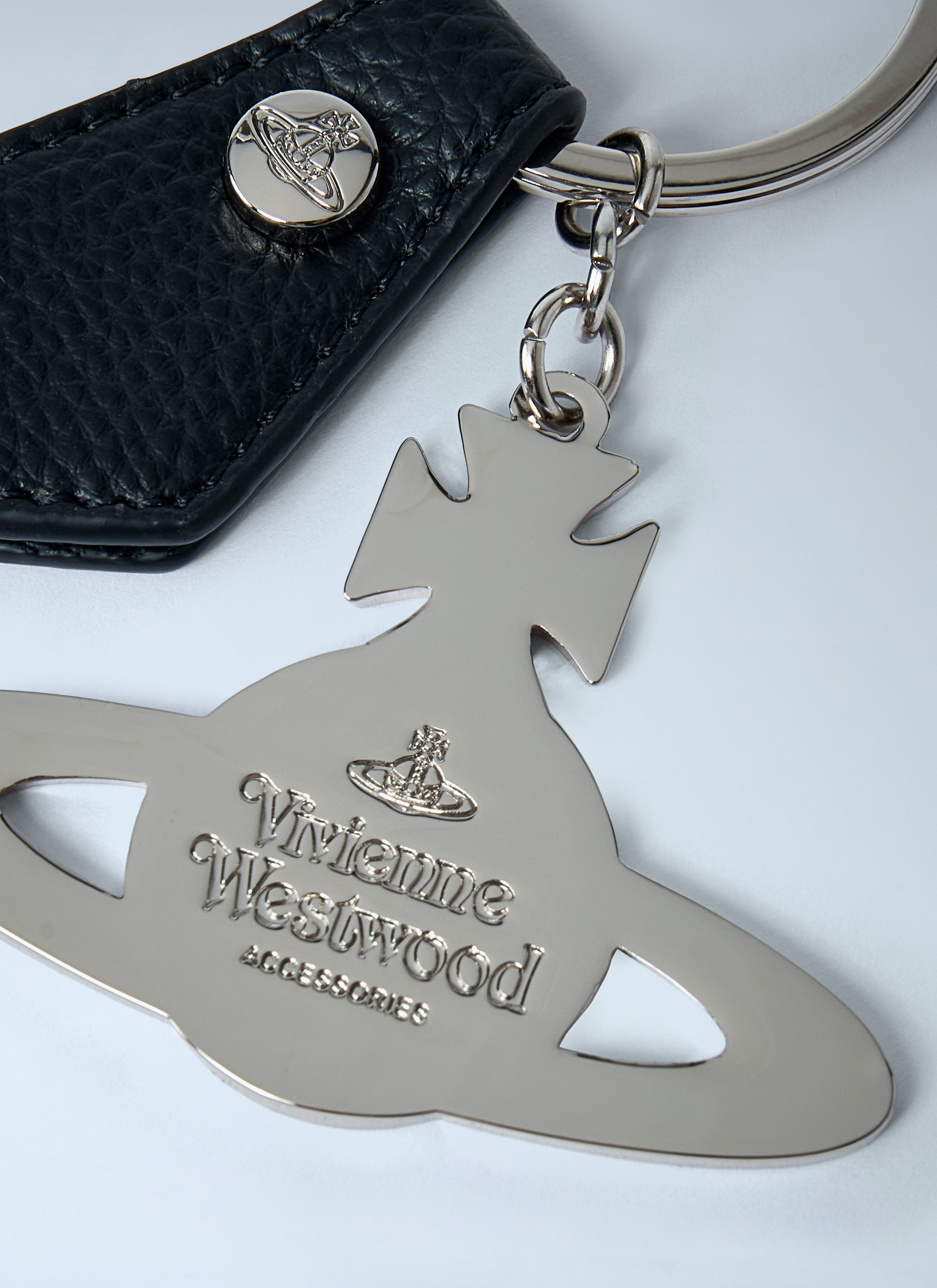 Vivienne Westwood Men Hammered Orb Keyring - 3