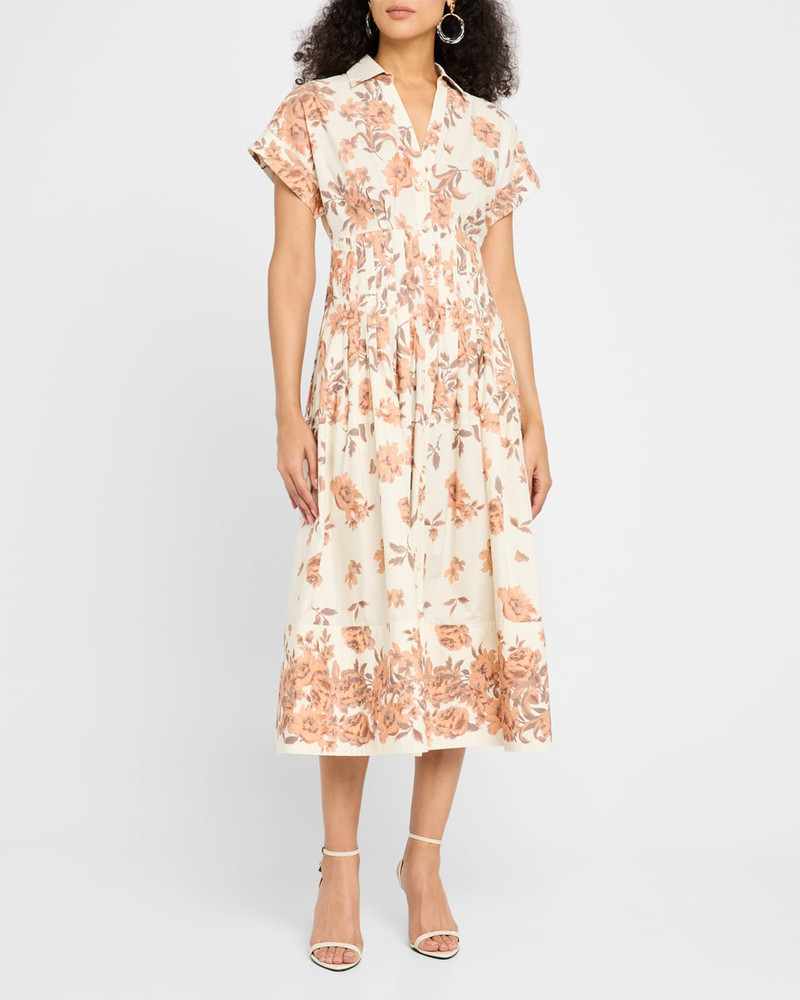 Cara Cara Nash Floral Midi Dress outlook