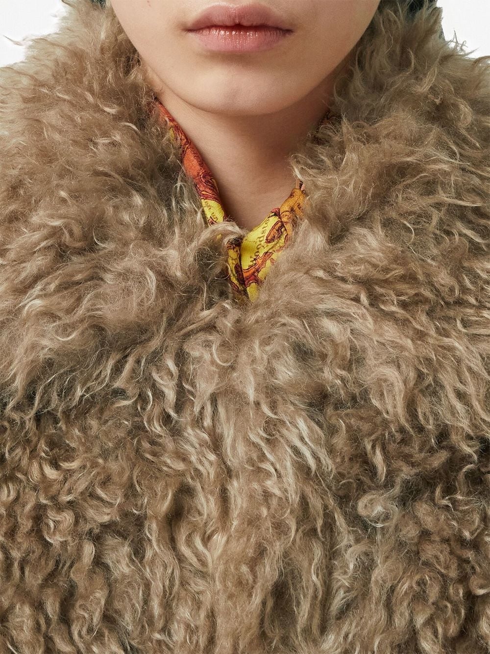 mohair-blend oversized jacket - 5