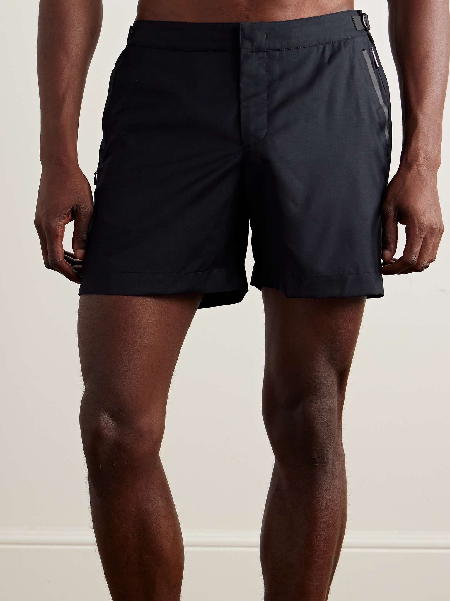 Bulldog Bonded Straight-Leg Mid-Length Swim Shorts - 2
