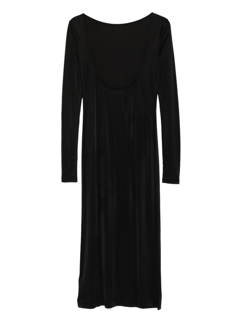 FILIPPA K scoop-back jersey midi dress outlook
