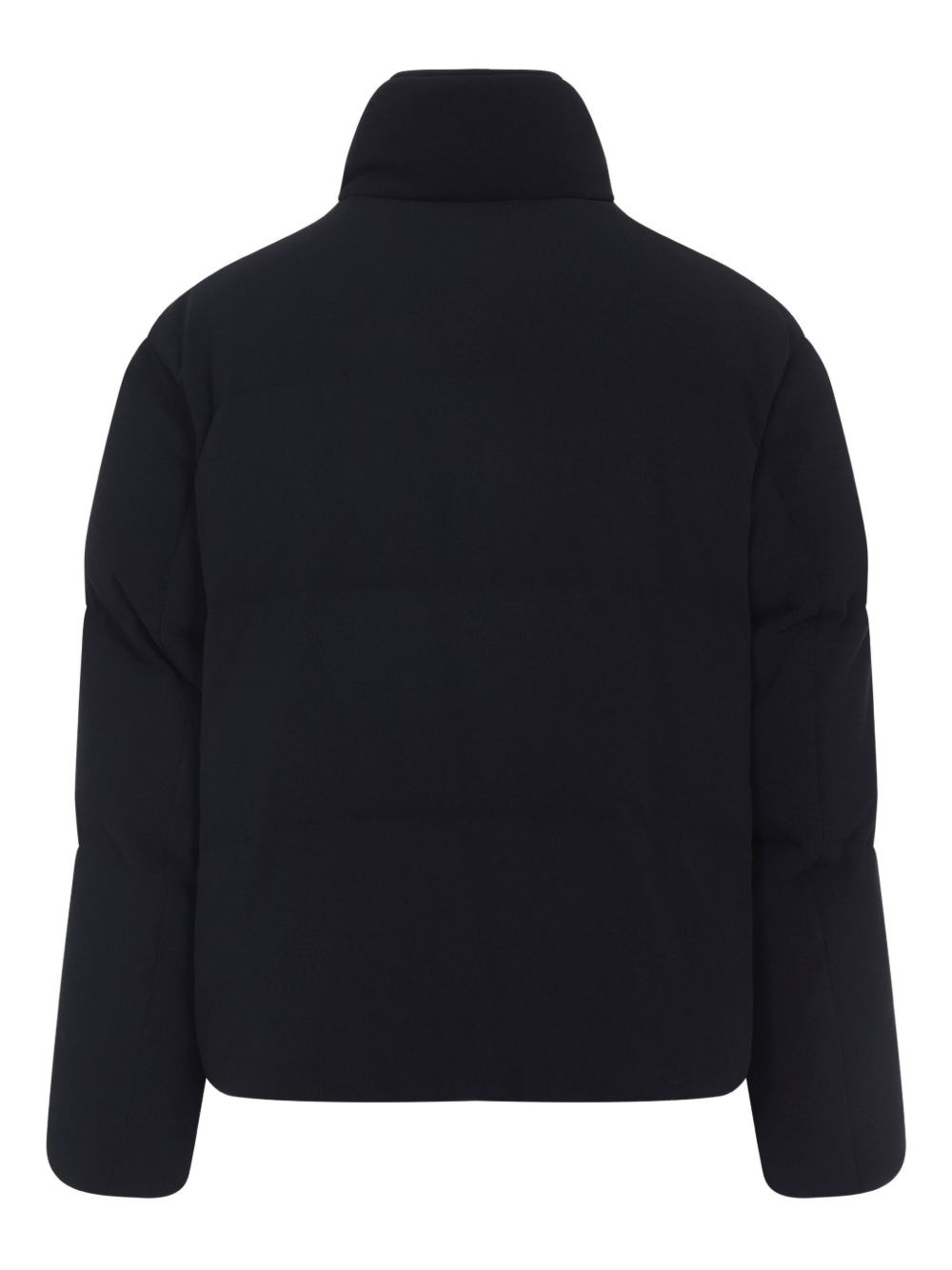 high-neck quilted jacket - 2