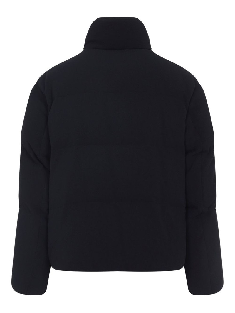 GIORGIO ARMANI high-neck quilted jacket outlook