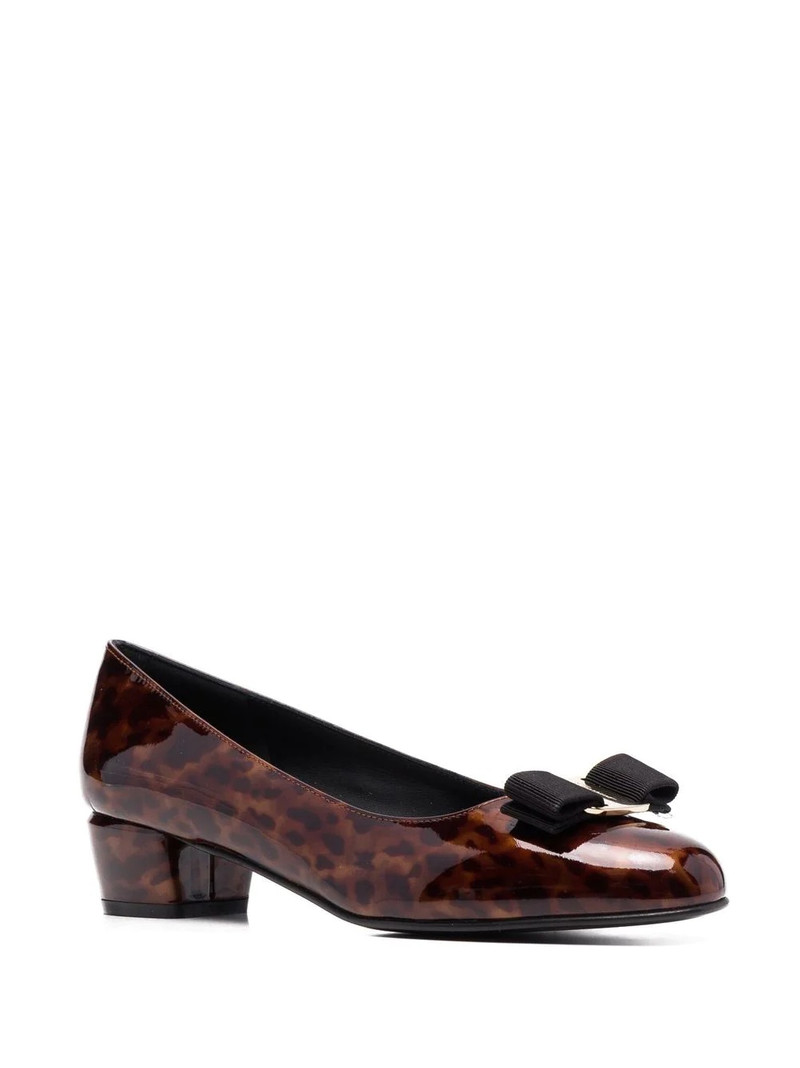 FERRAGAMO Vara patent leather pumps outlook