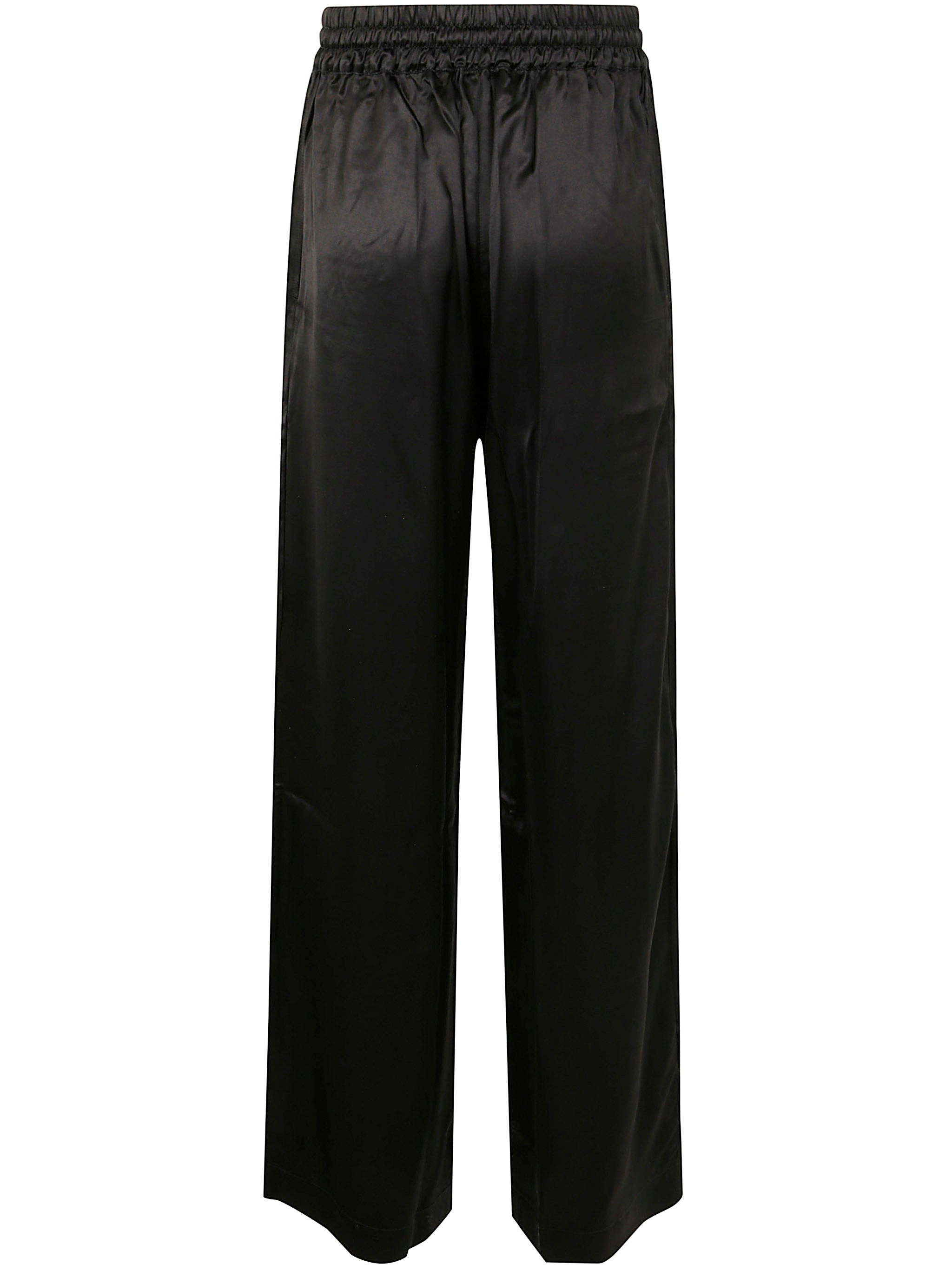 Marine Serre Women Satin Drawstring Trousers - 2
