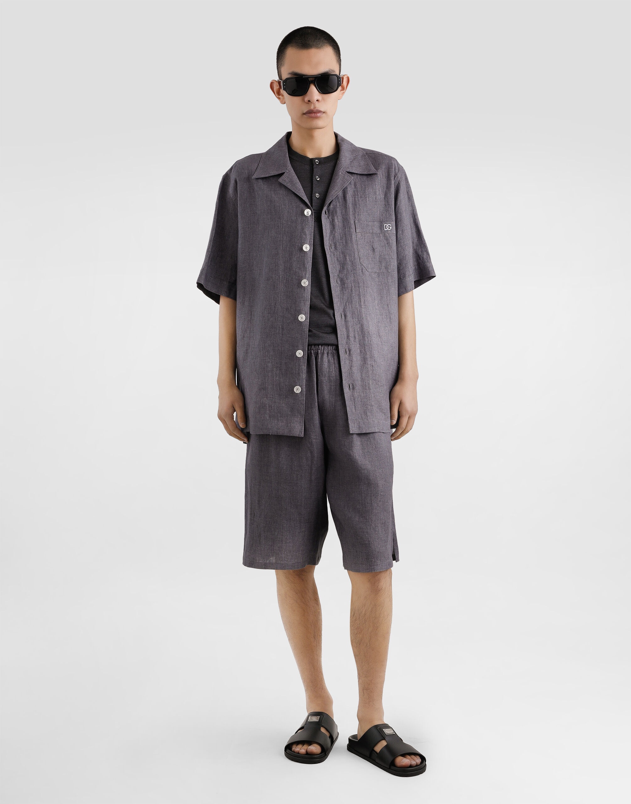 Hawaii linen canvas shirt - 2