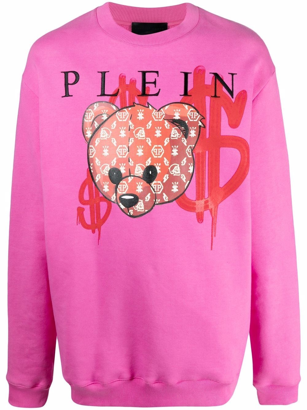 Teddy Bear logo-printed sweatshirt - 1