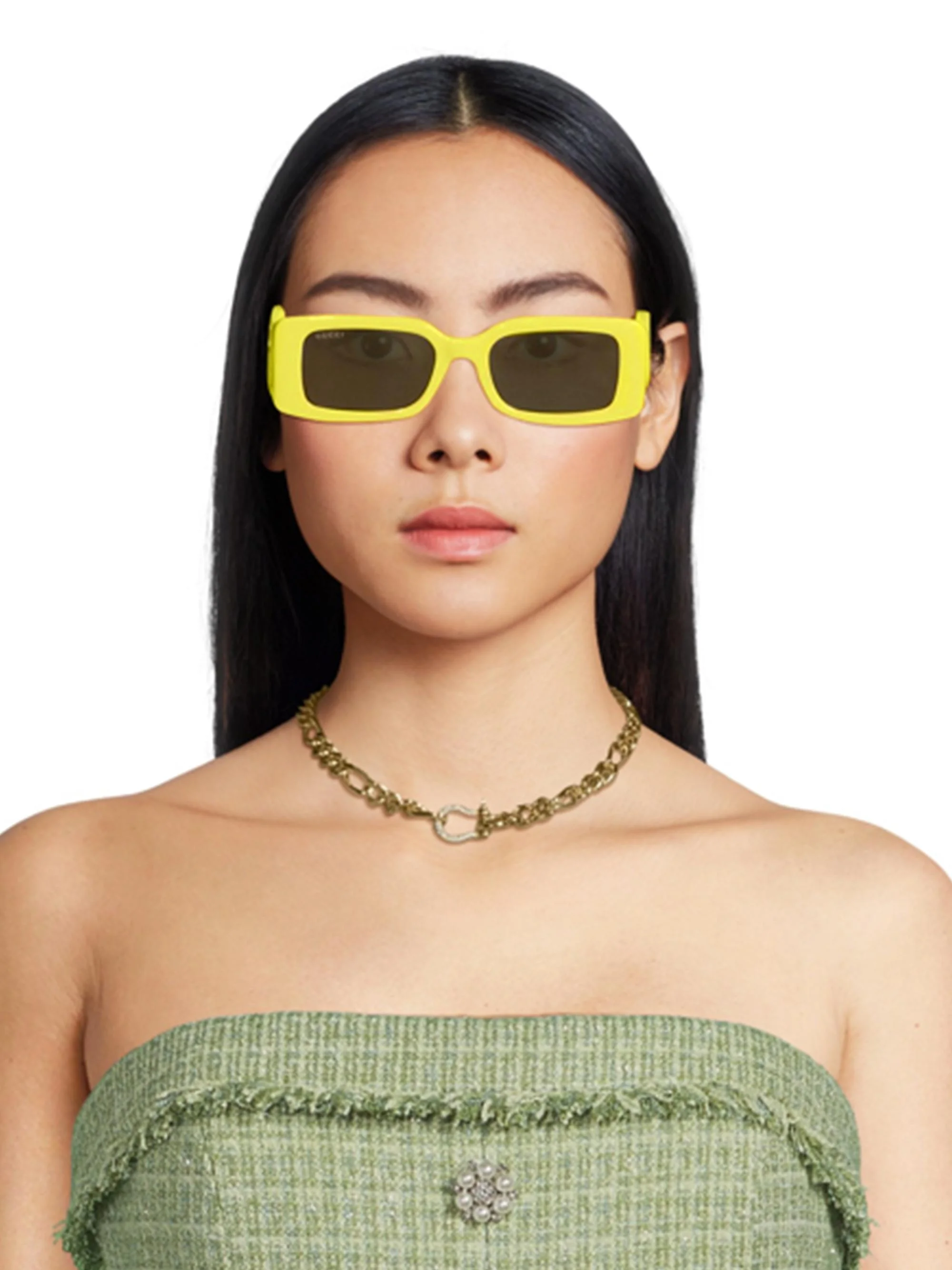 Chaise Longue 54MM Rectangular Sunglasses - 1