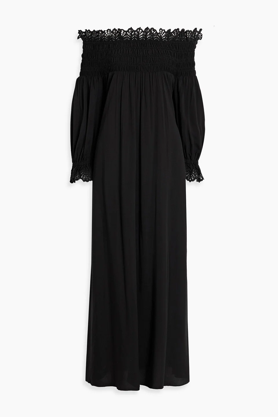 Ira off-the-shoulder crepe maxi dress - 1