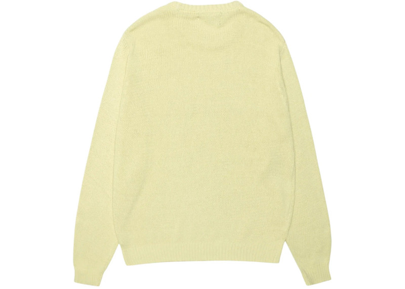 Stüssy Stussy Surf Team Sweater Faded Lime outlook