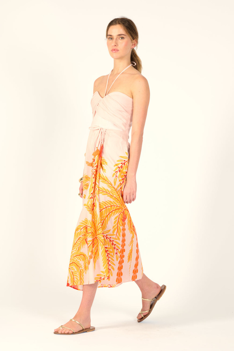 Long Dress Collina - Yellow Palmrott 5