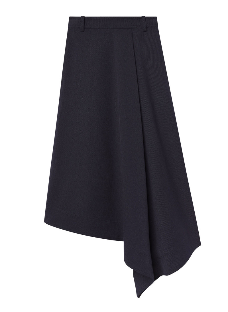 Gael Melange Twill Midi Skirt 1