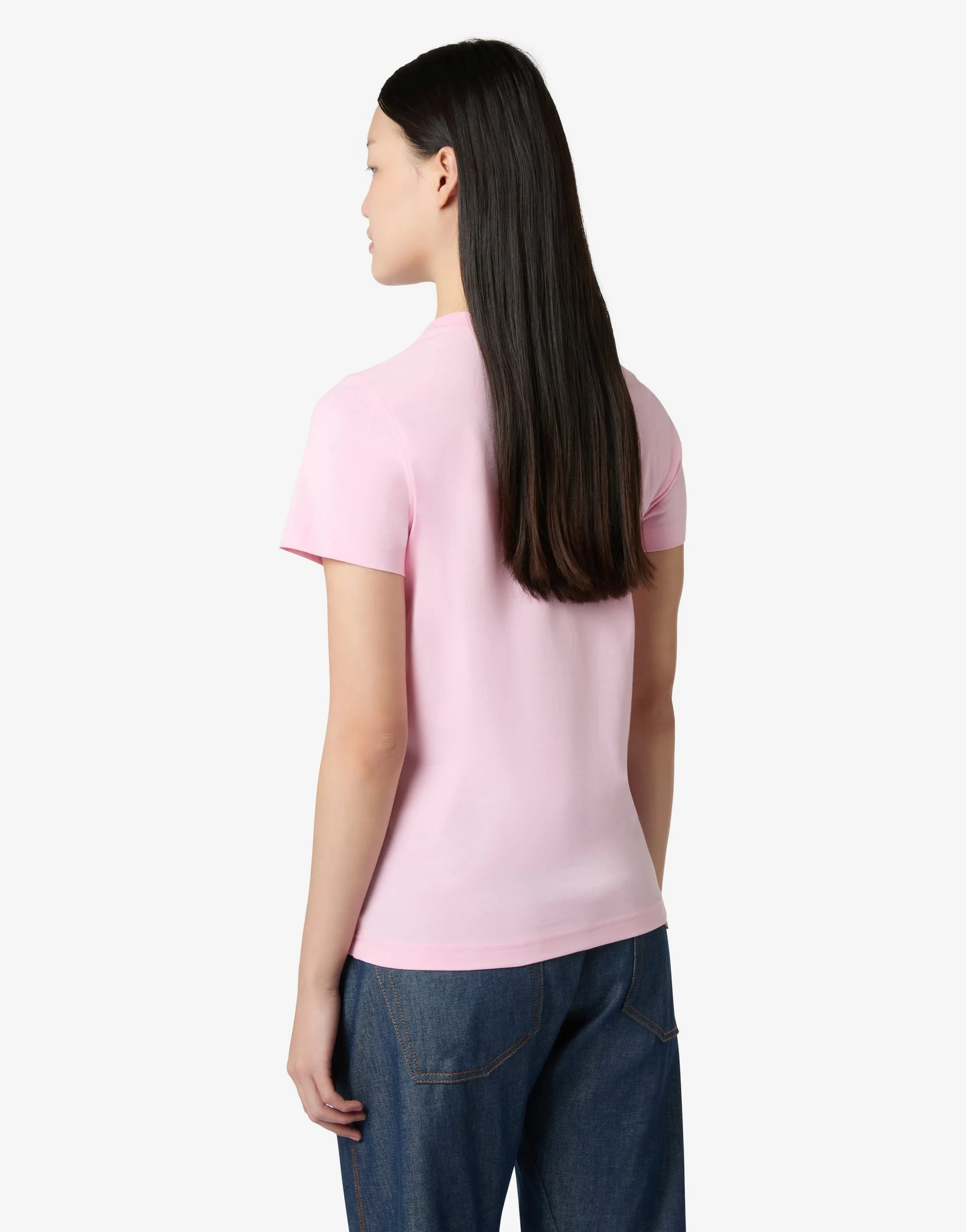 PRINTED ORGANIC COTTON JERSEY T-SHIRT - 1