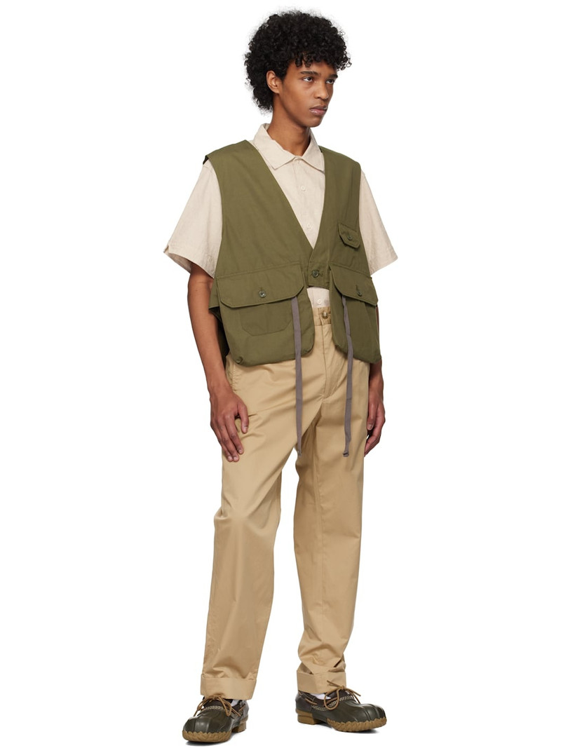 Engineered Garments Beige Andover Trousers outlook