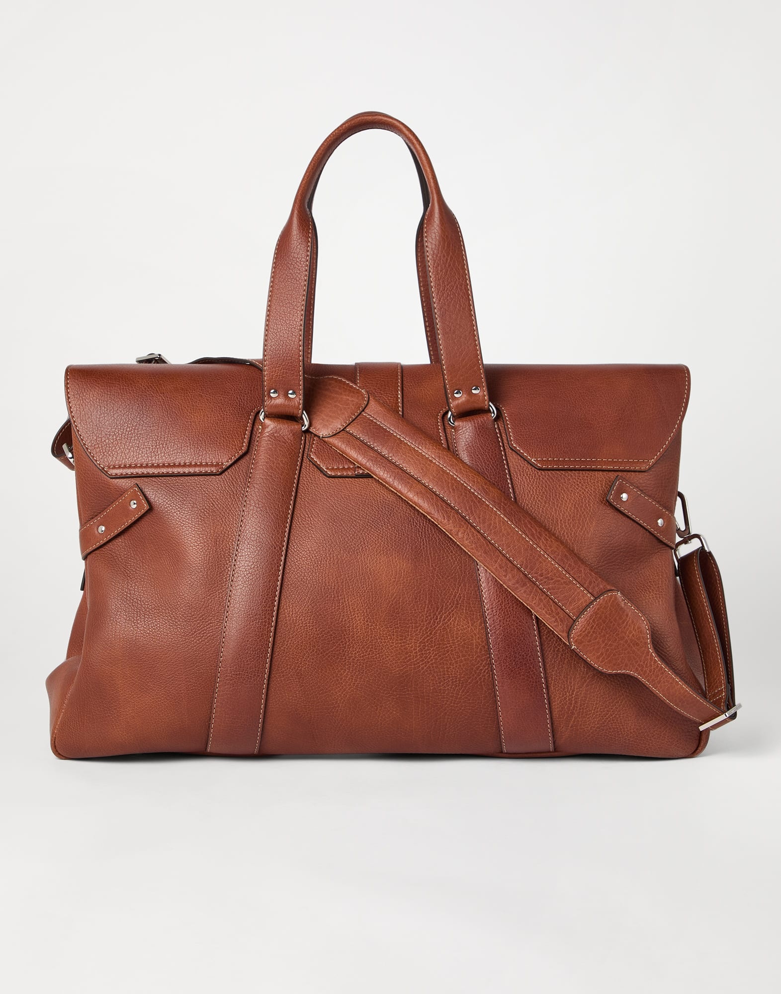 Grained calfskin Country Weekender bag - 2