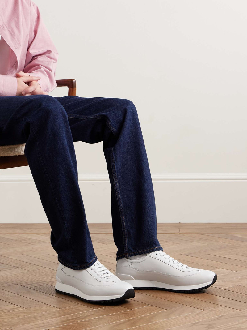 John Lobb Foundry II Leather Sneakers outlook