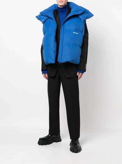 Off-White Bounce down-feather hooded jacket outlook