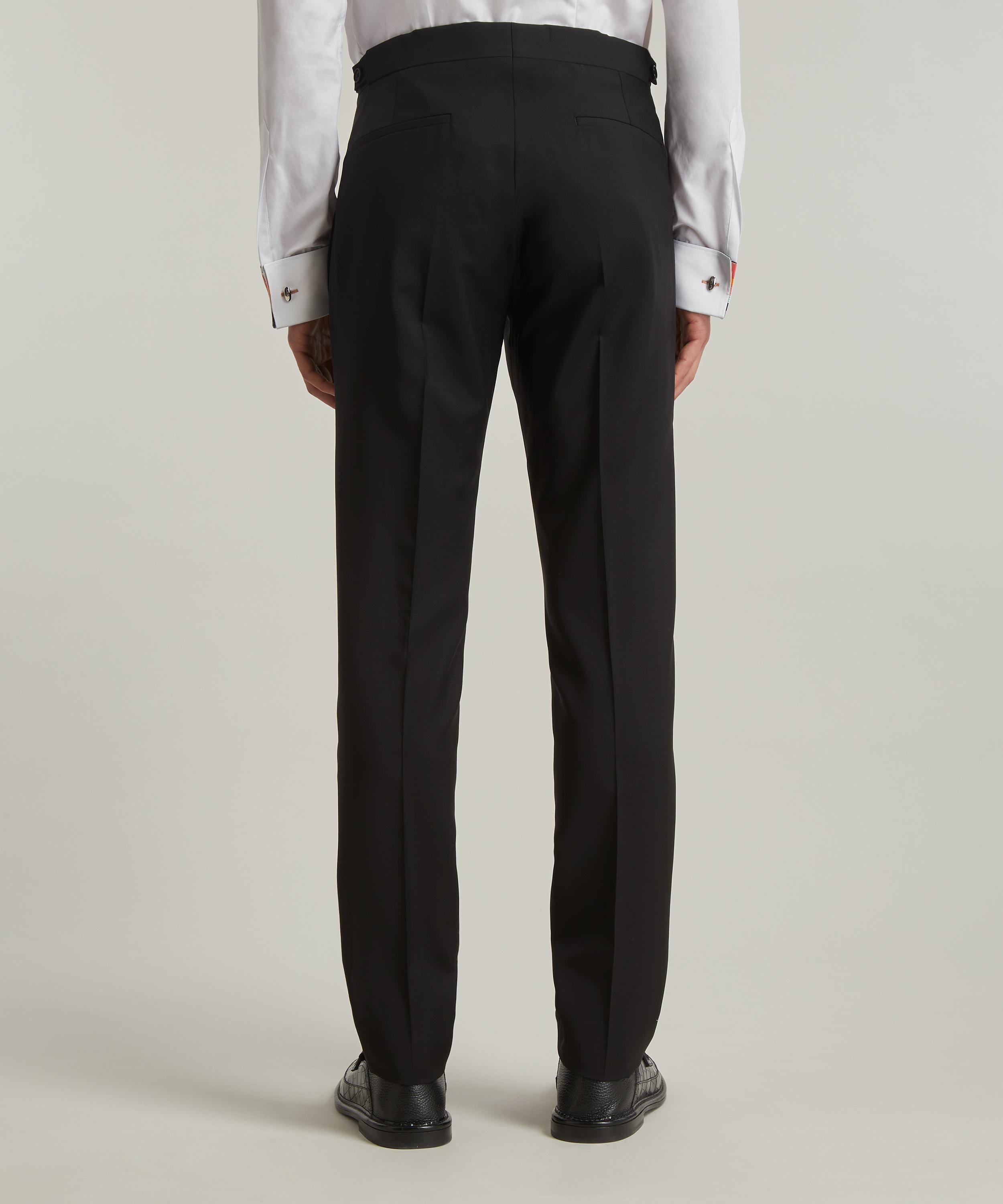 Slim-Fit Wool-Mohair Evening Trousers - 4
