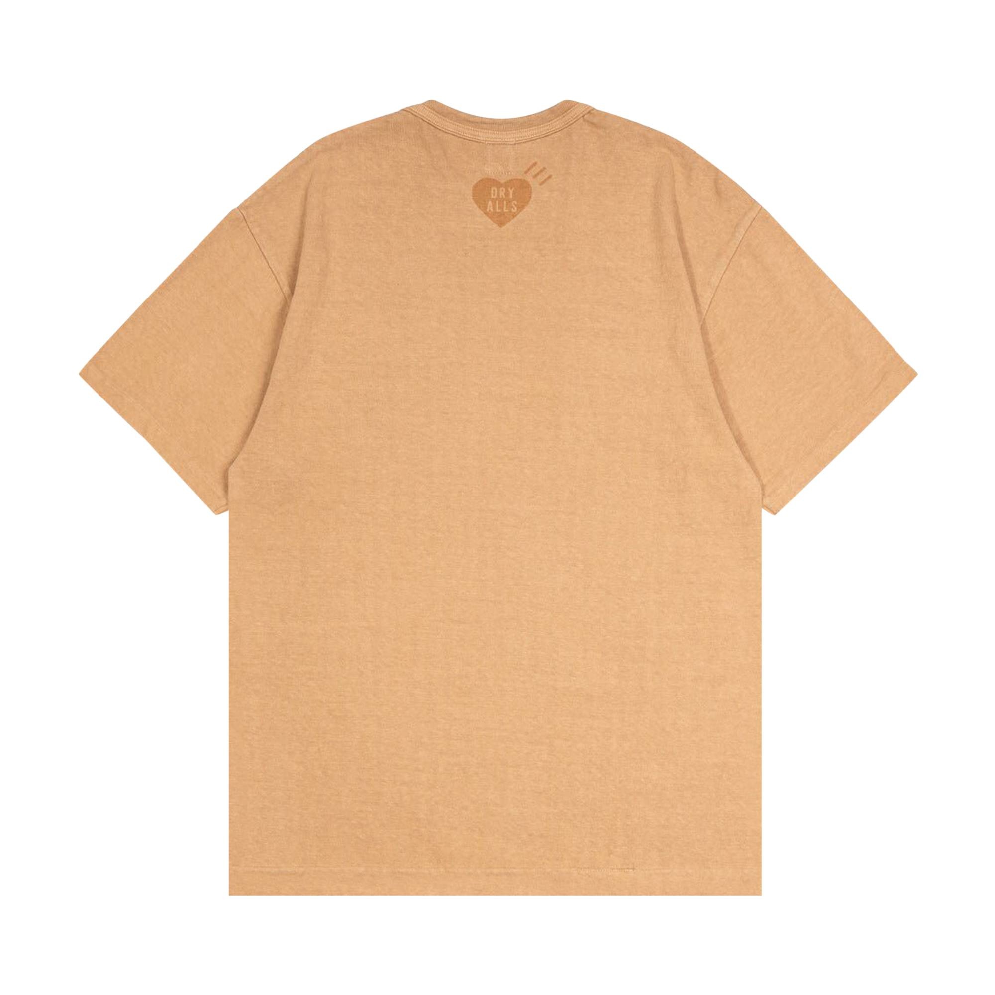 Human Made Plant Dyed T-Shirt #3 'Beige' - 2