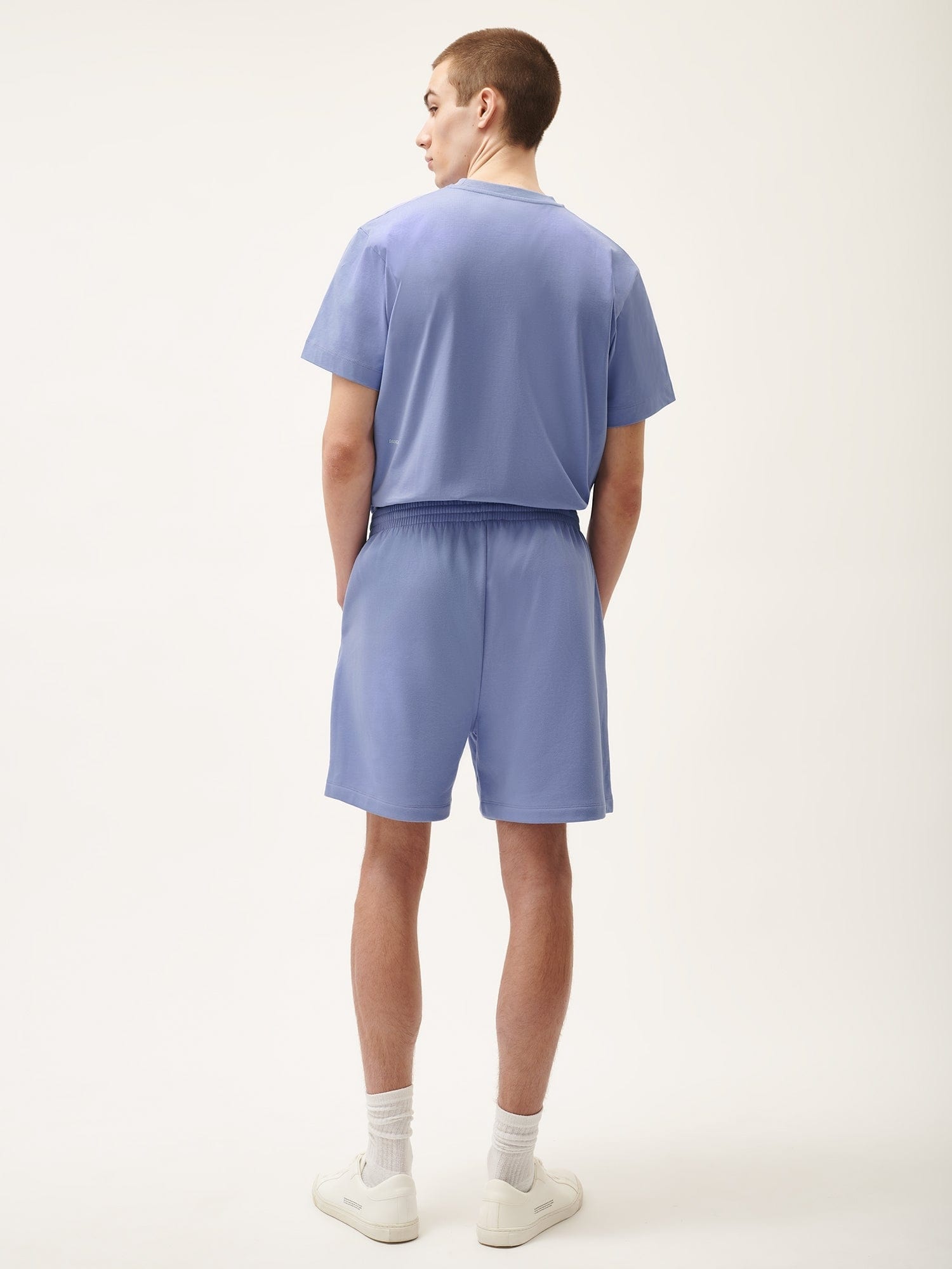 Mens 365 Midweight Mid Length shorts - Aster Purple - 3