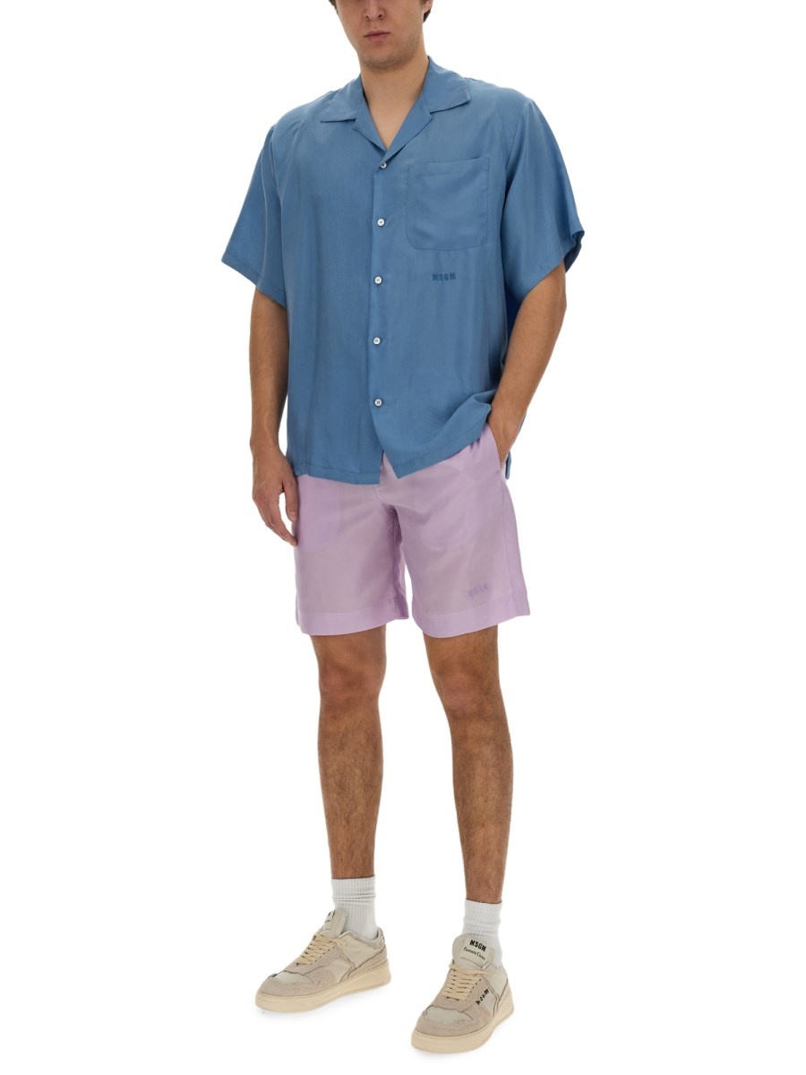 SHORT WITH LOGO - 2