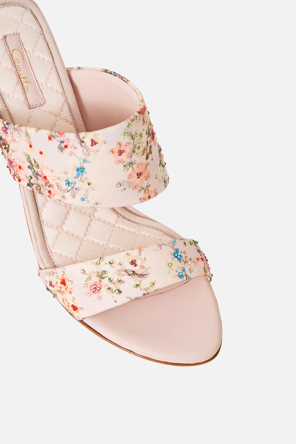 PAMELA ASYMMETRICAL HEEL SANDAL - 4