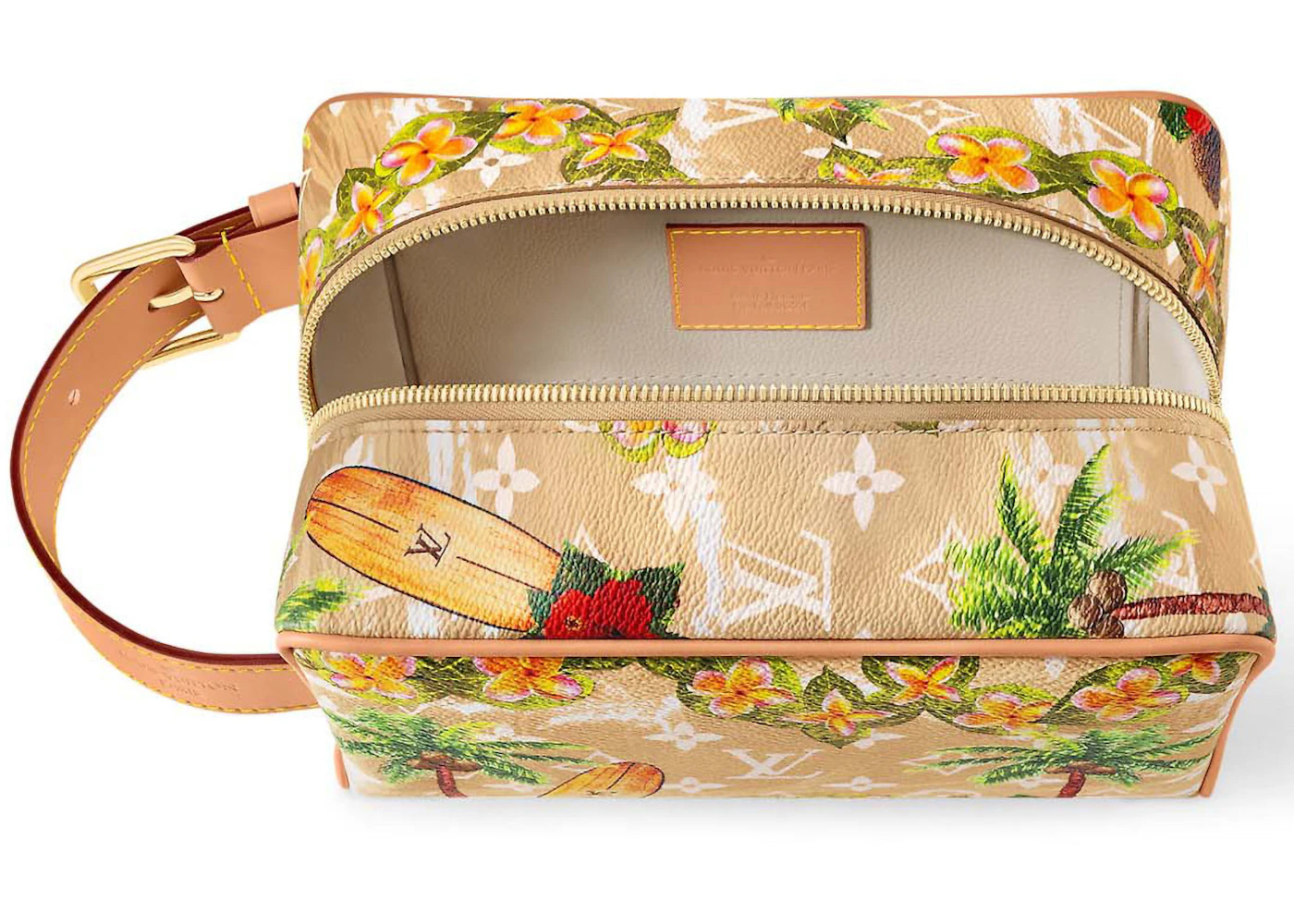Louis Vuitton Locker Dopp Kit Monogram Surfin' Sand - 3