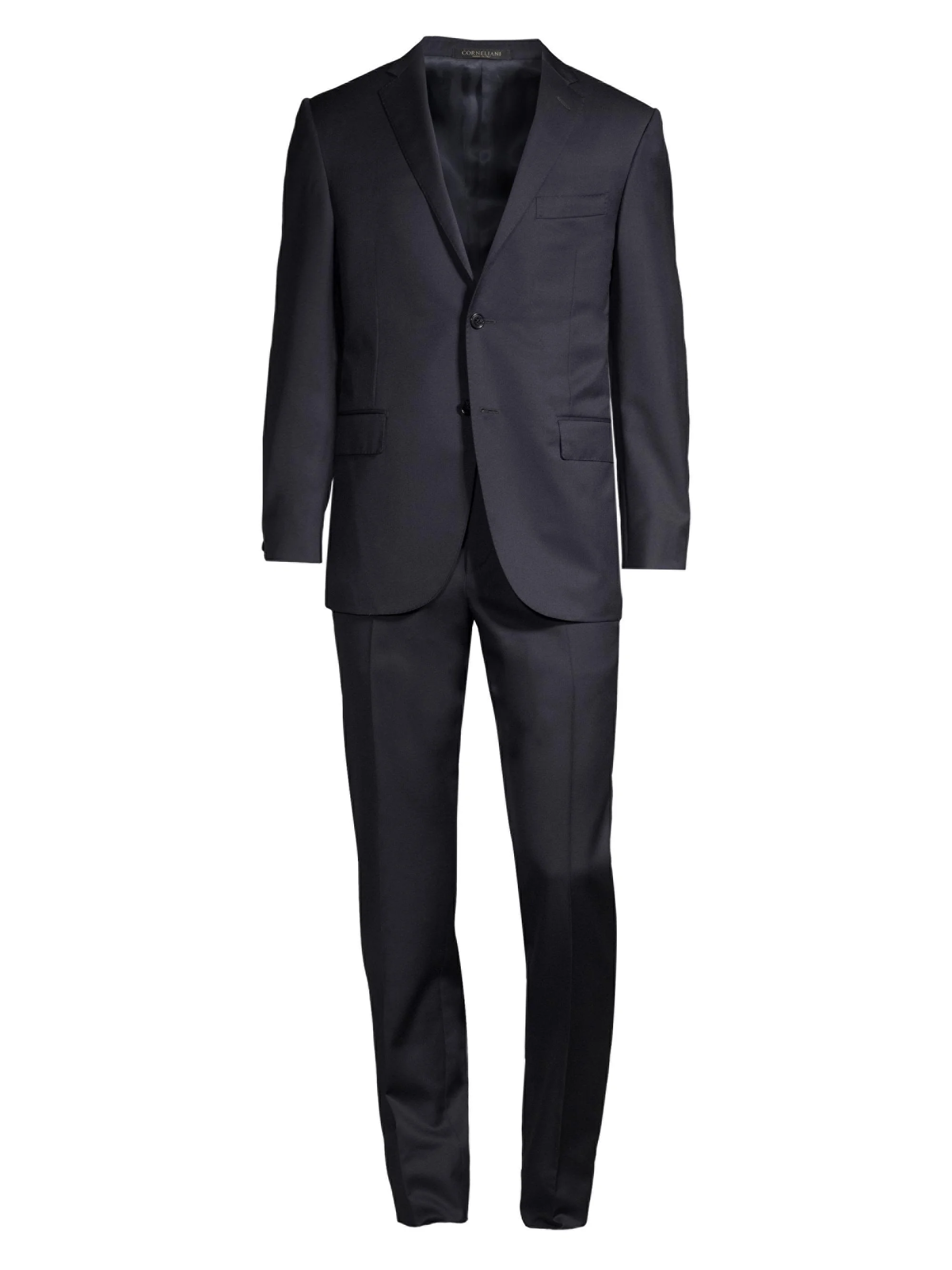 Men's Academy Wool Suit - Navy - 1